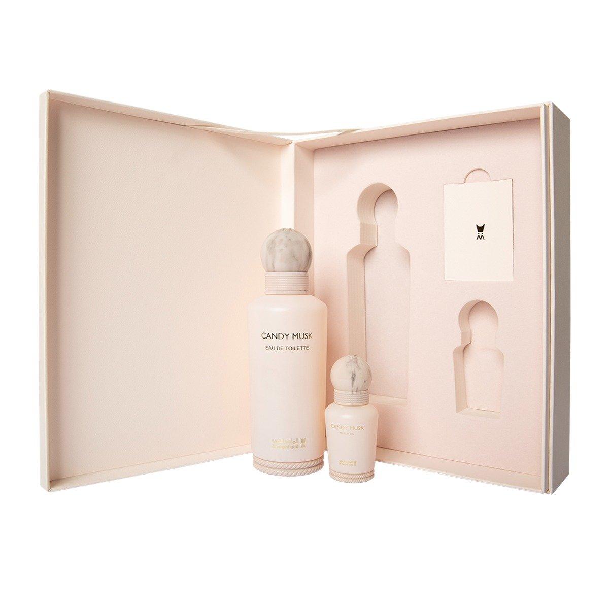 Image of بوكس هدايا عطر كاندي مسك + زيت